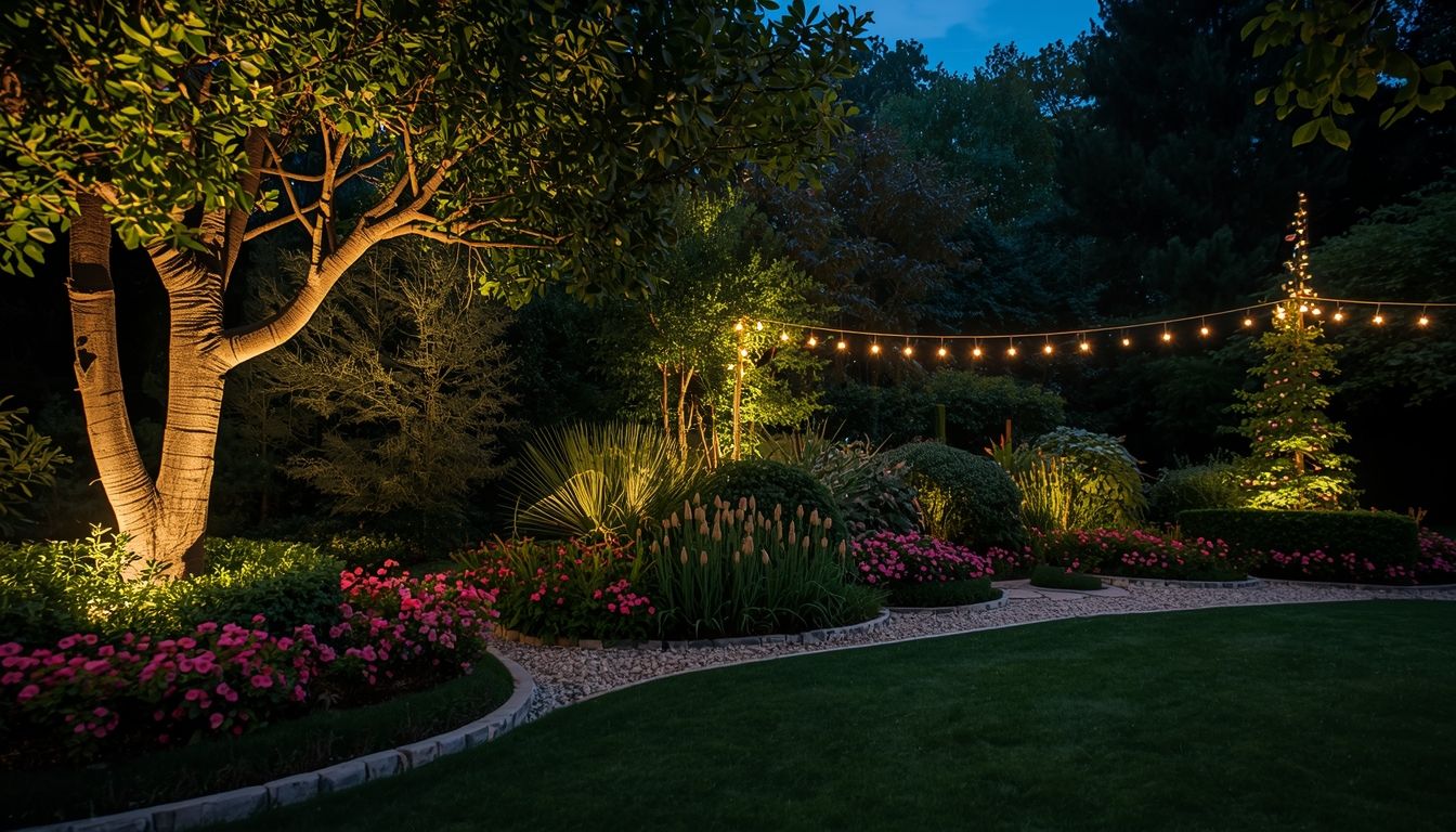 Освещение участка